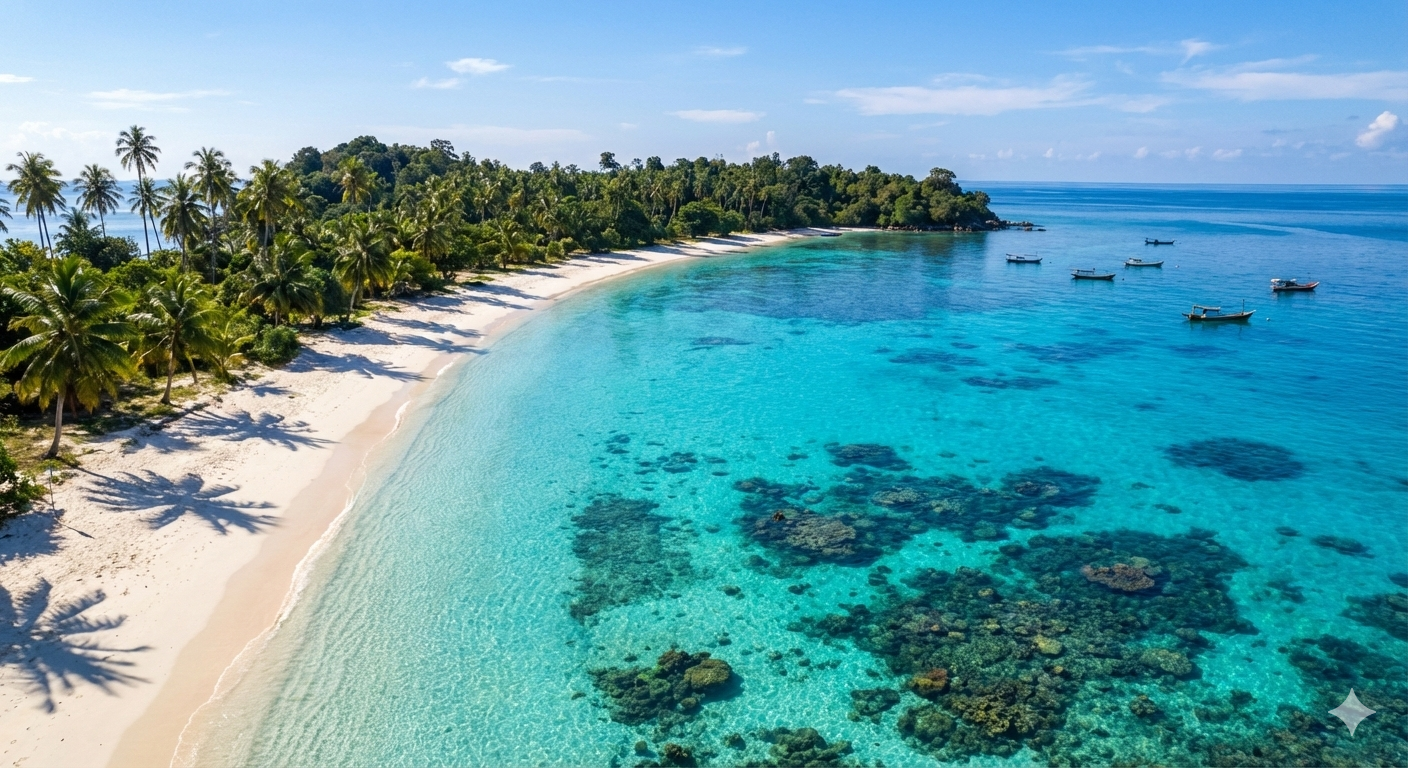 pulau damar anambas, wisata kepulauan riau, hidden gem kepri, diving pulau damar, pulau terluar indonesia, wisata anambas, pantai tersembunyi kepri, travel natuna laut